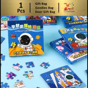 Creative Childrens Space Astronaut Mini Jigsaw Puzzle Capybara 3D House (136) Kids Educational Learning Puzzle Childrens Birthday Present