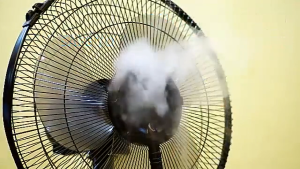 XM 4L  Mist Water Spray Cooling Stand Fan Misting Fan Air Conditioning Humidifier Industrial Fan Mist Fan 4L喷雾落地风扇 遥控风扇 大风力电扇