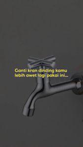Tidy Kran Dinding Leher Panjang Stainless Kenai 803