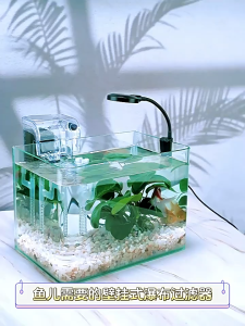 กรองแขวนตู้ปลา กรองน้ำตู้ปลา กรองแขวนเล็ก กรองน้ำ หินกรอง วัสดุกรองน้ำ 3in1 กรองน้ําตู้ปลา เพิ่มออกซิเจน ทำให้น้ำใส