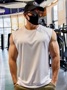 WORKOUT WOLF | Mens Loose Casual Quick-Dry Tank Top