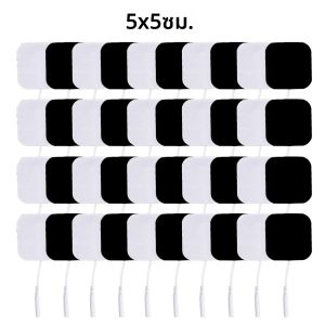 แผ่นอิเล็กโทรด TENS แบบใช้ซ้ำได้ ปราศจากน้ำยาง แผ่นเปลี่ยนทดแทน ปลอดภัยต่อผิวหนัง ติดแน่นในตัว กระตุ้นกล้ามเนื้อ แผ่นบำบัดด้วยไฟฟ้า