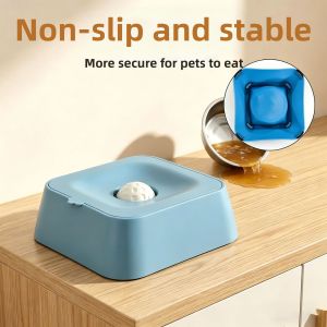 SHENJINGMAO | Non-slip No-tip Cat Dog Food Bowl
