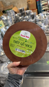 THỚT GỖ TRÒN CAO CẤP  DÀY DẶN CHẮC CHẮN CÓ MÓC TREO - THỚT GỖ TỰ NHIÊN AN TOÀN