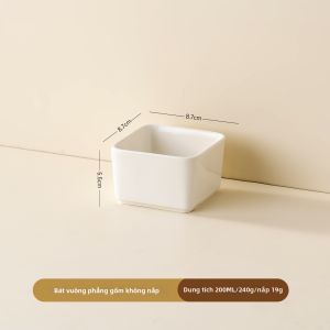 Onlycook | Bát Hấp Sứ Có Nắp cho Cơm Trứng Món Nấu và Rau Củ