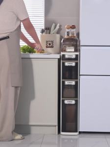 Narrow Storage Cabinet Toilet Organizer Slim Bathroom Cabinet Storage Bathroom Organizer Bathroom Cabinet Storage Bathroom Gap Storage Cabinet Small and Durable