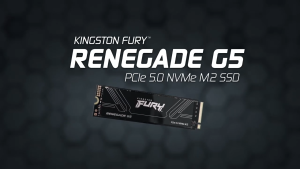 Kingston FURY Renegade G5 PCIe 5.0 NVMe M.2 SSD | For gamers enthusiasts and high-power users seeking extreme performance