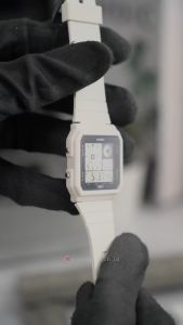 Jam Tangan Pria Casio General LF-20W-8A Pop Series Eggshell White Resin Band