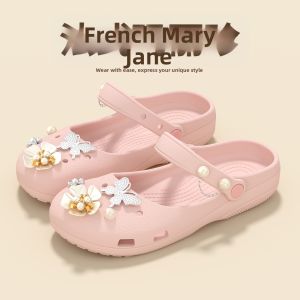 BUYANGSI | Non-slip Breathable EVA Soft Sole Ballet Peep Hole Shoes