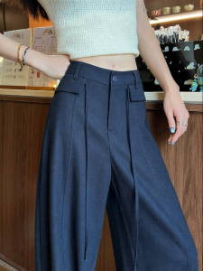 La Chapelle | Quần Âu Drape Cao Cổ Mỏng Nhẹ