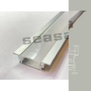 รางปีกสูง ยาว 1 เมตร รางอลูมิเนียม รางปีก รางไฟLED รางไฟริบบิ้น