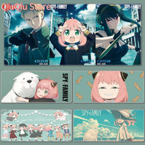 Bandai | Mouse Pad XXL Anya Forger Keyboard Pads Anime Loid Forger Mouse Mat Yor Forger Deskpad