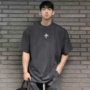 Loose Large Size Short Sleeve T-Shirt Quick Dry Shooting Suit Five Sleeve Summer Sports Training Muscle Running Fitness Clothes