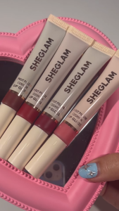 SHEGLAM Pout Pillow Cushion Lip Gloss Soft Puffer Applicator High-Shine Hydrating Long-Lasting Lip Makeup