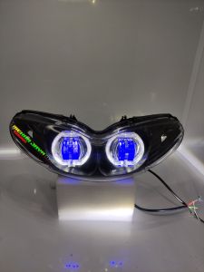 LAMPU DEPAN DAYMAKER BILED JUPITER Z OLD PERTAMA 2 LENSA