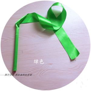 Colorful Wooden Stick Dance Ribbon 9 for 9 Kindergarten Gymnastics Sports Meeting Seven Color Breaktime Fitness Props