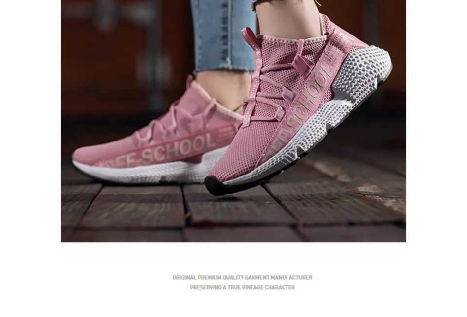 Hongxing Erke Women's Shoes Summer Sneakers Official Flagship 2023 New  Breathable Women's Shock Absorption Travel Running Shoes