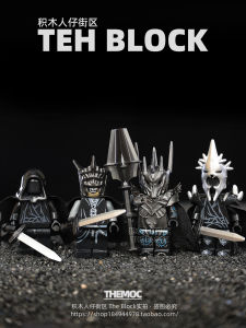 Third Party Lord Of The Rings Hobbit Ring Solon Orcs Building Blocks Doll Assemble Toy Garage Kit Peripheral