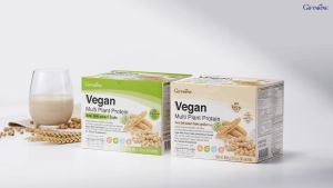 Vegan Multi Plant Protein โปรตีน กิฟฟารีน โปรตีนจากพืช วีแกน มัลติ แพลนท์ โปรตีนสกัดจากถั่วเหลือง ถั่วลันเตาสีทอง