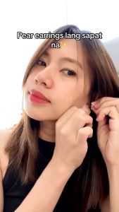 Sparkling Geometric Zircon Stud Earrings Hypoallergenic Pearl Piercing Earring Jewelry Accessories