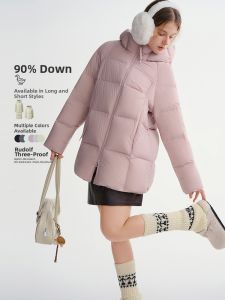 DUSHU | High-fill Power 3-Functional Womens Winter Down Jacket