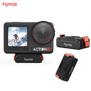 Flymile Magnetic Quick Release Adapter Mount for DJI Action 5 Pro/4 /Osmo 360 1/4" Screw Hole Base Bracket Accessories