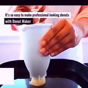 [YC] Donut Maker Tool Donuts Dispenser Press Mold Bread Squeeze out Acuan Kuih Donut 甜甜圈制作器