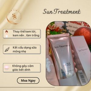 HÀNG CHÍNH HÃNG -Kem Chống Nắng Trắng Da SUN TREATMENT UV SPF50+