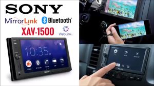 จอติดรถยนต์ Sony XAV-AX1500 New Model 2021 จอ 6.2 นิ้ว มาพร้อม ฟังก์ชั่น WebLink ใหม่ล่าสุด