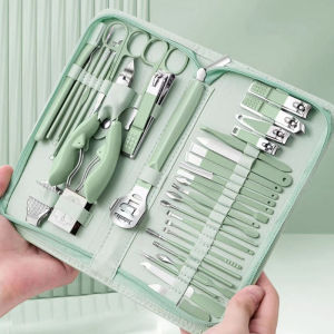 35pcs high-end nail clipper set home womens original sharp nail clipper for thick nails special stainless steel nail clippers