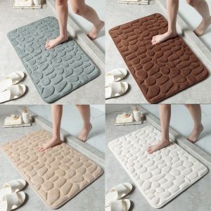 Bathroom Doormat Anti Slip 3D Bathroom Mat Quick Dry Quick Dry 40x60 Bath Rug