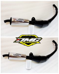 knalpot Suzuki satria hiu/lumba standar racing model AHM suara super garing