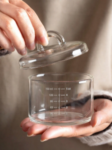 onlycook | Heat-Resistant Glass Steaming Bowl with Lid