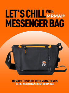 Black Portable Square Multi-Functional Messenger Bag Storage Crossbody Single Shoulder Bag Leisure Style Nylon Material for Youth