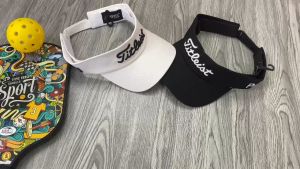 Mũ Nón Thể Thao Mũ Nửa Đầu Titleist Chơi Golf Tennis Cầu lông Pickleball Form Đẹp Chất Kaki Logo Thêu