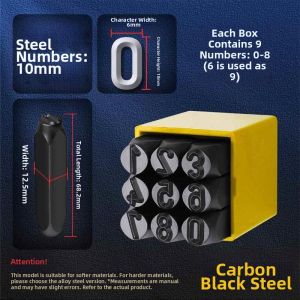 WEVOLA | Steel Number English Letter Marking Tool