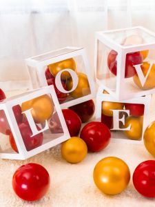 กล่องบอลลูนที่นิยมในโลกออนไลน์เทศกาลทานาบาตะอุปกรณ์ประกอบฉากไอเดียสร้างสรรค์สำหรับขอแต่งงานการตกแต่งฉากวันเกิดมีความสุขในวันวาเลนไทน์สารภาพรัก