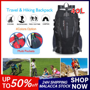 40L Waterproof Hiking Bag Large 60L Outdoor Nylon Backpack Bag School Bag Travel Backpack Camping Trekking Bag