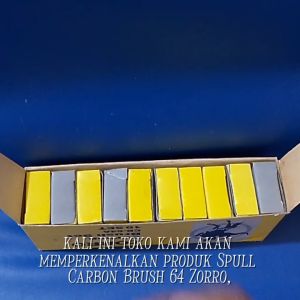 Spull Carbon Brush 64 Zorro Spull 64 1 Kotak Isi 10