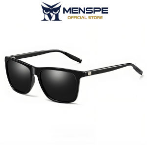 MENSPE Fashion Polarized Sunglasses Ultra Light Driving Sunglasses Retro Frame Square Sunglasses Sports Sunglasses UV400 Sunglasses Cycling Riding Running Glasses for Men Women