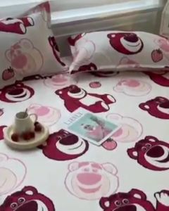 Sprei Premium Set Disney Series Karakter Anak Sprei Dapat Sarung Bantal Bahan Polyster