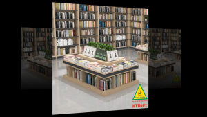 Kệ trưng bày sản phẩm gọn gàng hiện đại KTB601 - NỘI THẤT LẮP RÁP VIENDONGADV