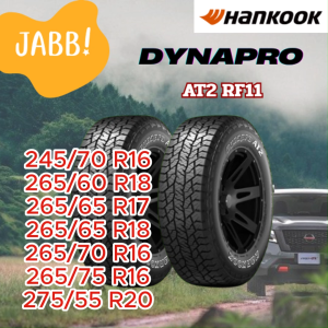 265/65R17 HANKOOK Dynapro AT2 RF11 ปี24 จำนวน 1 เส้น ยางรถยนต์ ยางออฟโรด ขอบ17