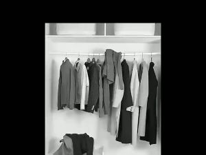 JOM23 Clothes Dust Cover PEVA Waterproof Transparent Suit Jacket Dress Garment Storage Cover Bag Protector Home Anti-dust