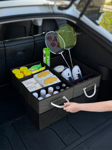 กล่องเก็บของสำหรับรถ กล่องเก็บของแบบพับได้ กล่องจัดระเบียบในรถ กล่องจัดระเบียบในตู้รถ กล่องเก็บของแบบลำลอง กล่องเก็บของสำหรับใช้ในครัวเรือน