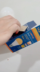 (20 หลอด) Lamptan หลอดไฟ LED รุ่น New Gloss ถนอมสายตา ขั้ว E27 5W/7W/9W/11W/14W/18W/22W/27W