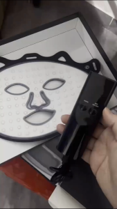 7 Colors Silicone LED Face Mask Photon Therapy Pore Minimizing Brightening Glowing Skin Tone