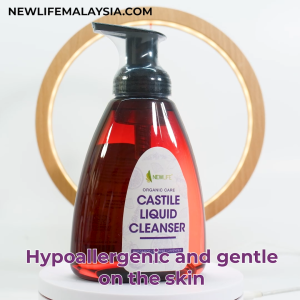 Castile Liquid Cleanser (Lavender) - Hypoallergenic Gentle Antimcrobial Vegan Coconut Oil NewLife