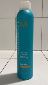 Xịt Giữ Nếp Tóc tạo kiểu tóc mạnh mẽ Moroccanoil Luminous Hairspray Strong 330ML