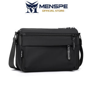 MENSPE Mens Shoulder Bag Fashion Messenger Bag Travel Bag Business Bag Large Capacity Cross Body Bag Waterproof Lightweight Casual Bag Leisure Sport Street Bag for College Student